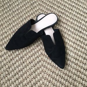H&M Black Mules